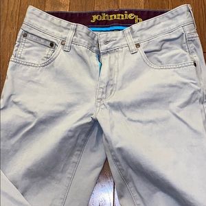 Light gray men’s jeans